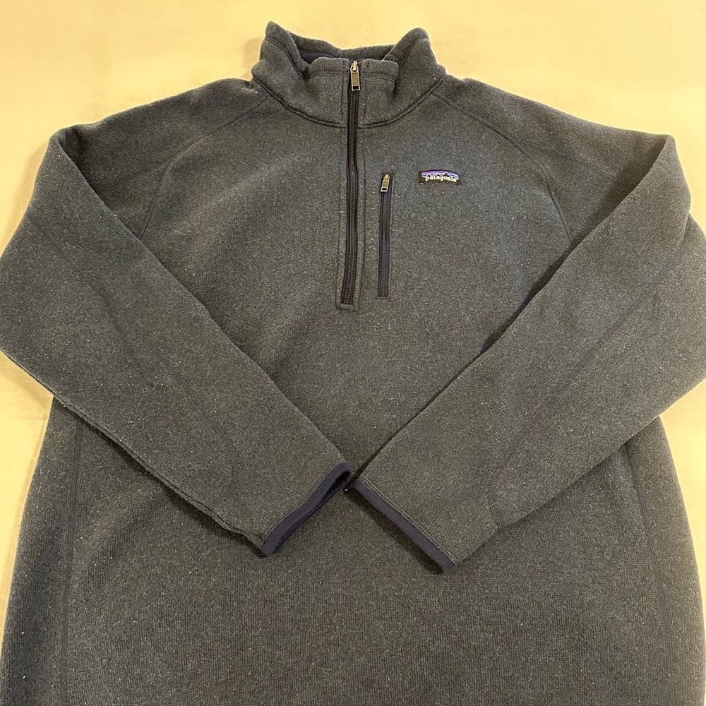 Patagonia Men’s Better Sweater Quarter Zip Navy XL